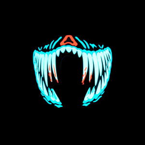 Blue Fang Mask